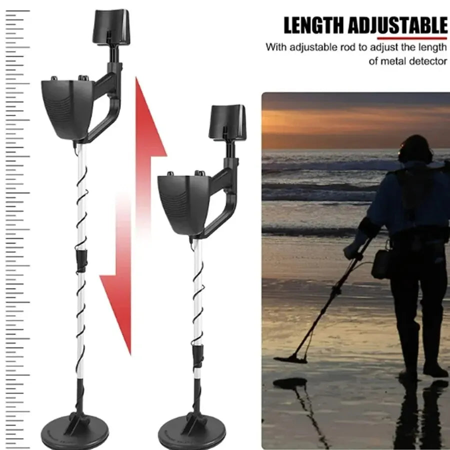 Professional Metal Detector under Ground MD4030 Outdoor IP68 Waterproof Treasures Gold Detectos Finders Seekers DIY