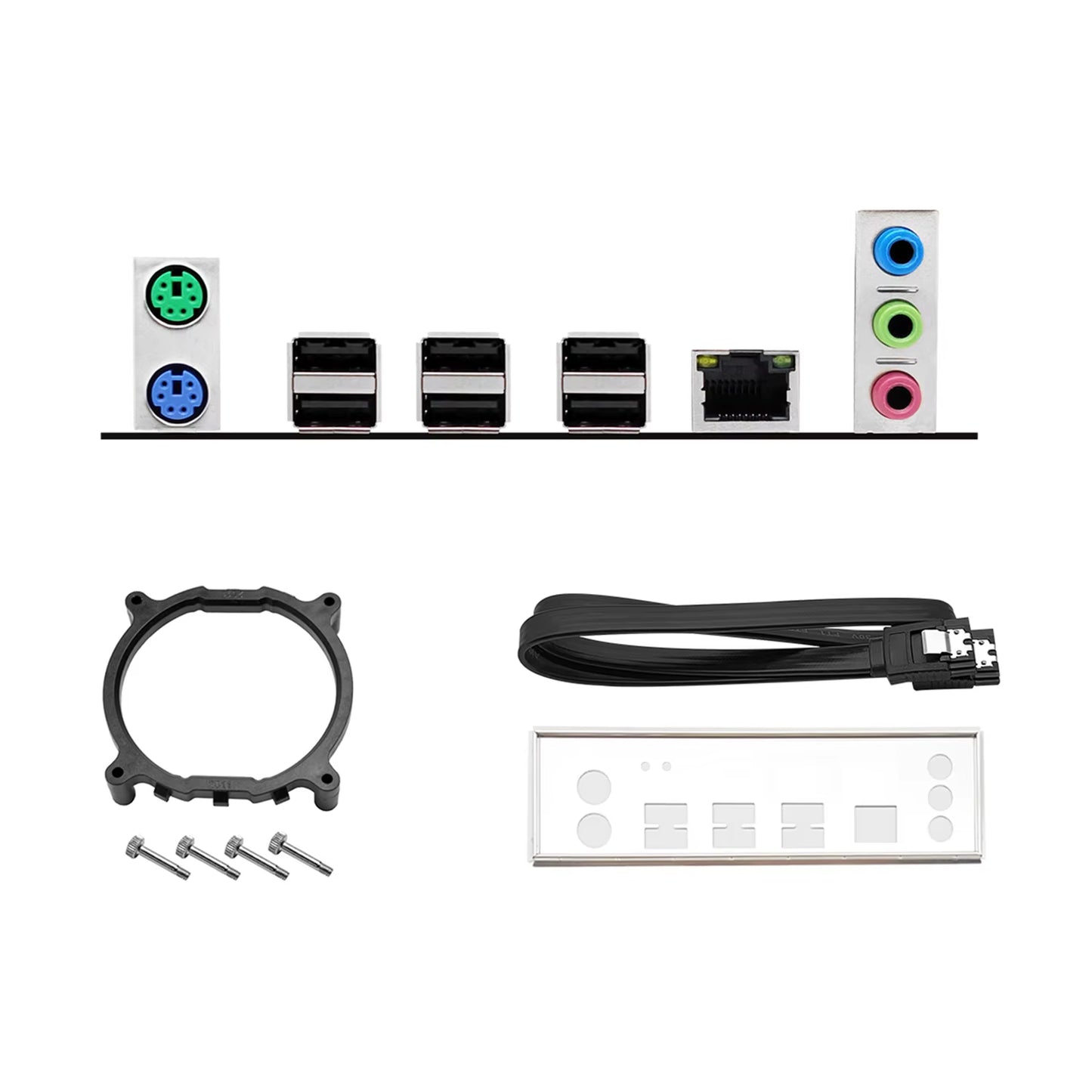 PR8-H X99 Motherboard Set Kit with Intel LGA2011-3 Xeon E5 2673 V3 CPU DDR3 16GB 1333MHZ ECC RAM Memory NVME M.2 SATA