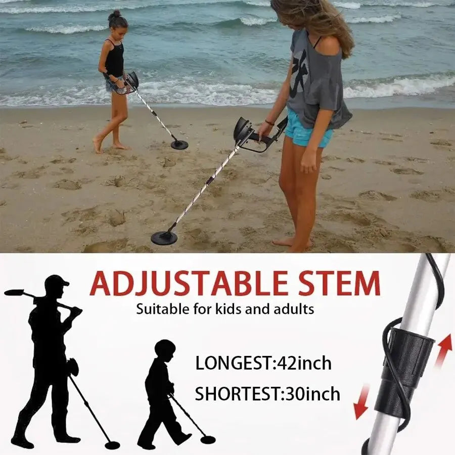 Professional Metal Detector under Ground MD4030 Outdoor IP68 Waterproof Treasures Gold Detectos Finders Seekers DIY